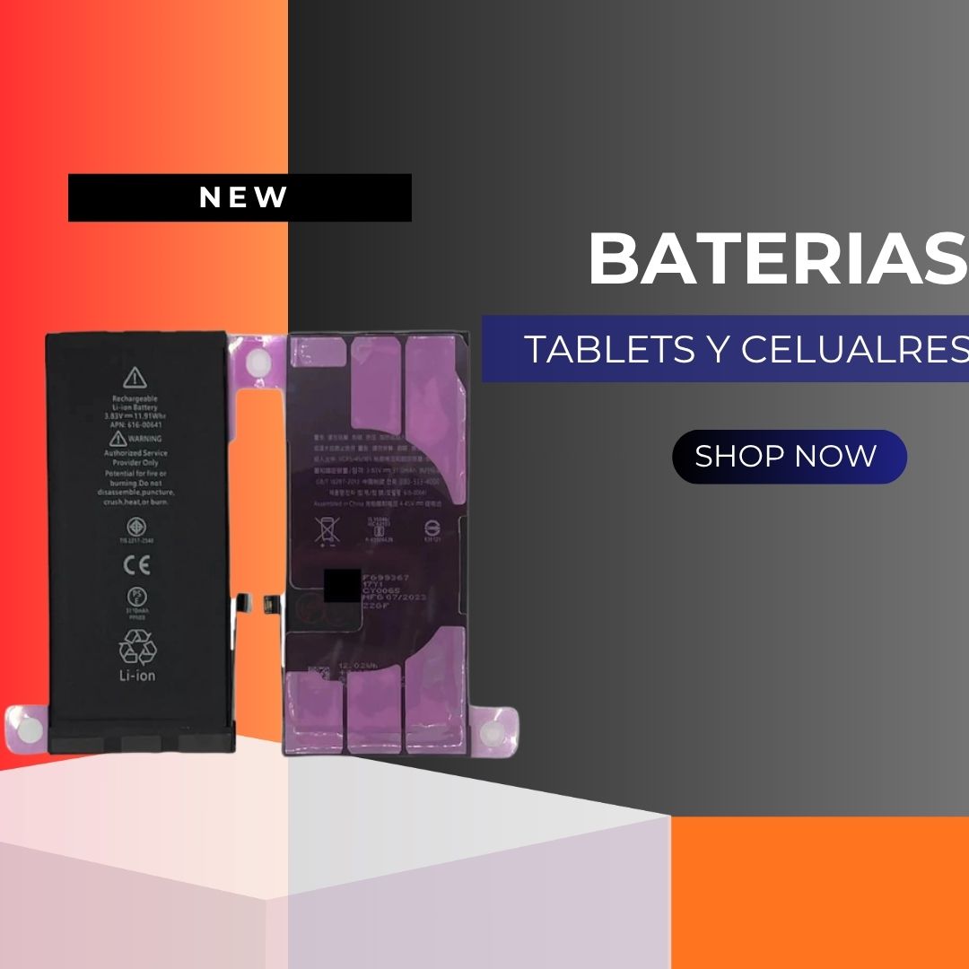 REPUESTOS PARA TABLETS Y CELULARES | BATERIAS | CHINA AQUI