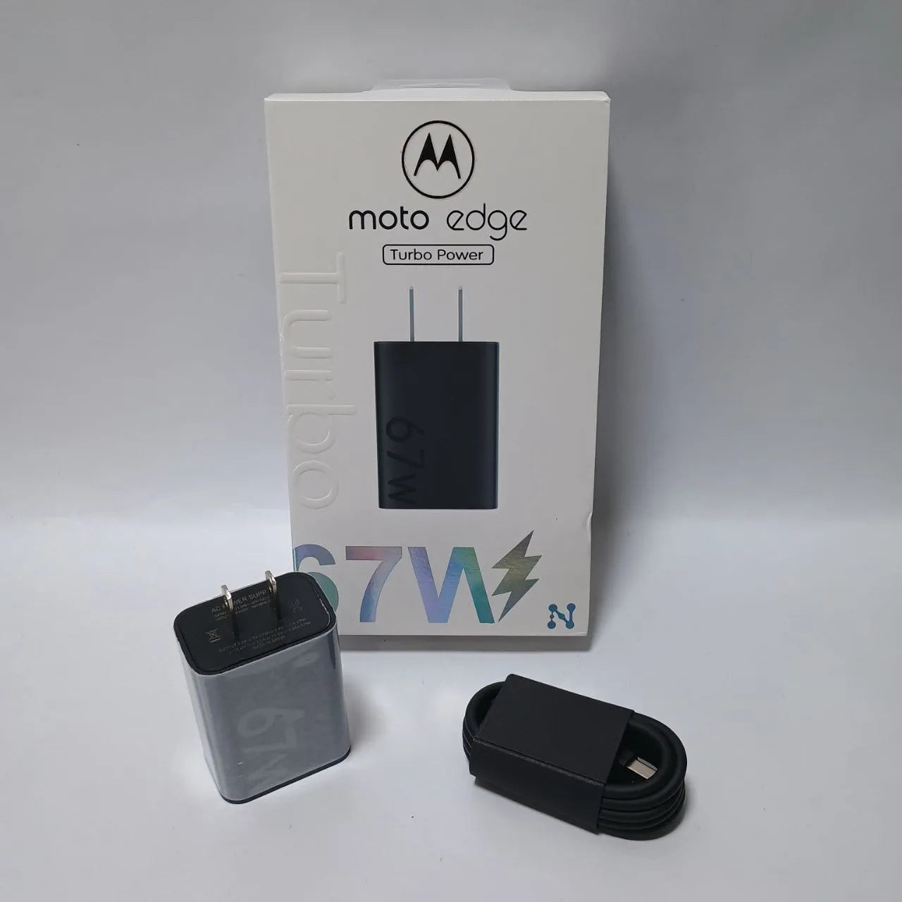CARGADOR COMPLETO AAA MOTOROLA 67W