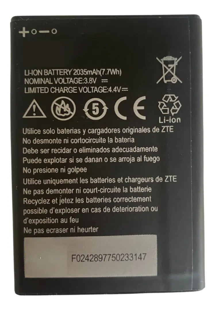 BATERIA PARA ZTE Z835M MODELO Li3820t43p4h694848