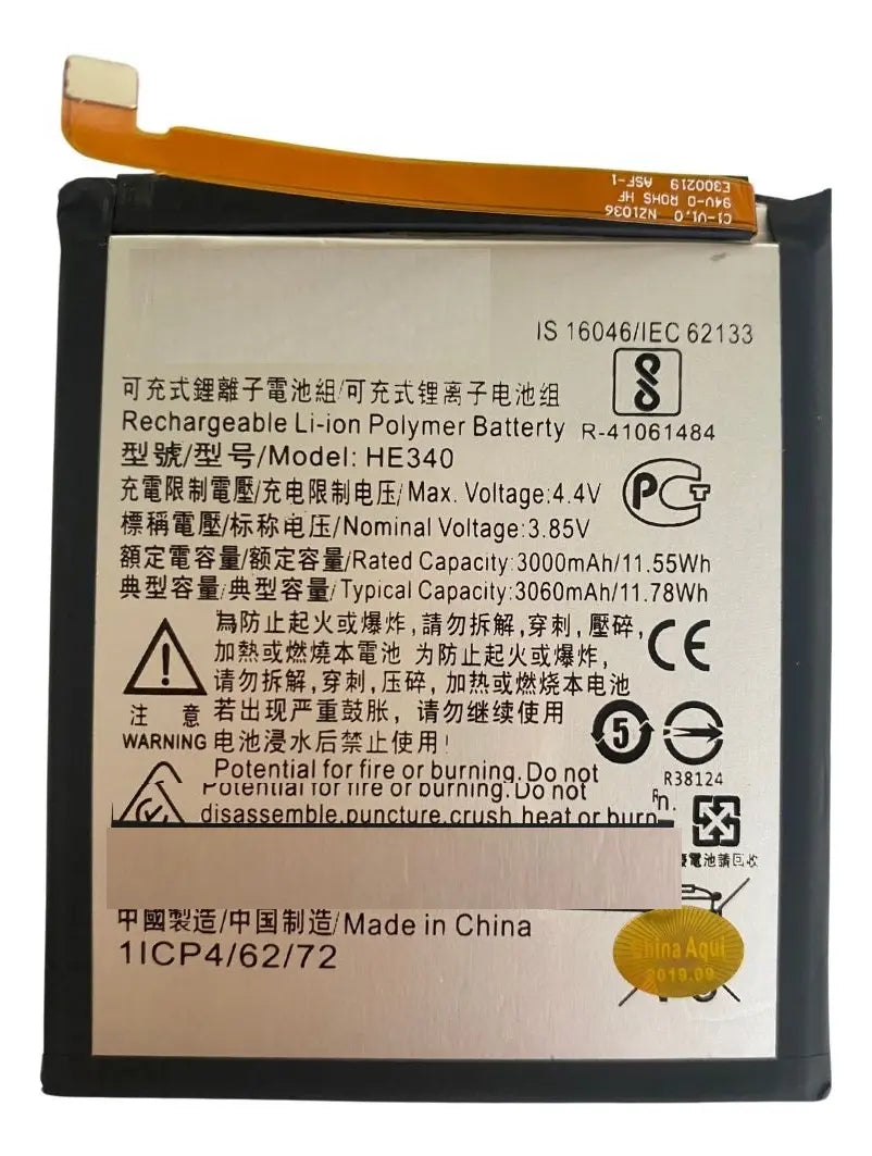 BATERIA PARA NOKIA 7.1 PLUS MODELO HE340