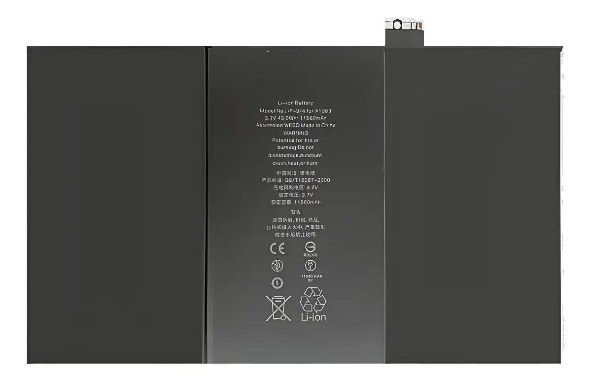 BATERIA PARA iPad 3 / 4 A1389 A1460 A1459 A1458