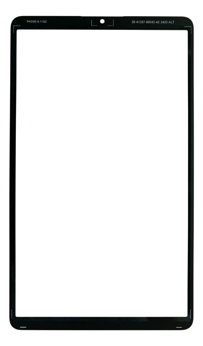 VIDRIO VISOR DE REPUESTO PARA TABLET XIAOMI REDMI PAD SE 8.7"